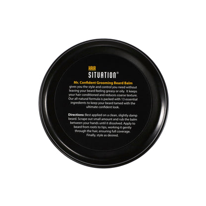 Mr. Confident Beard Balm All Natural Ingredients - HS