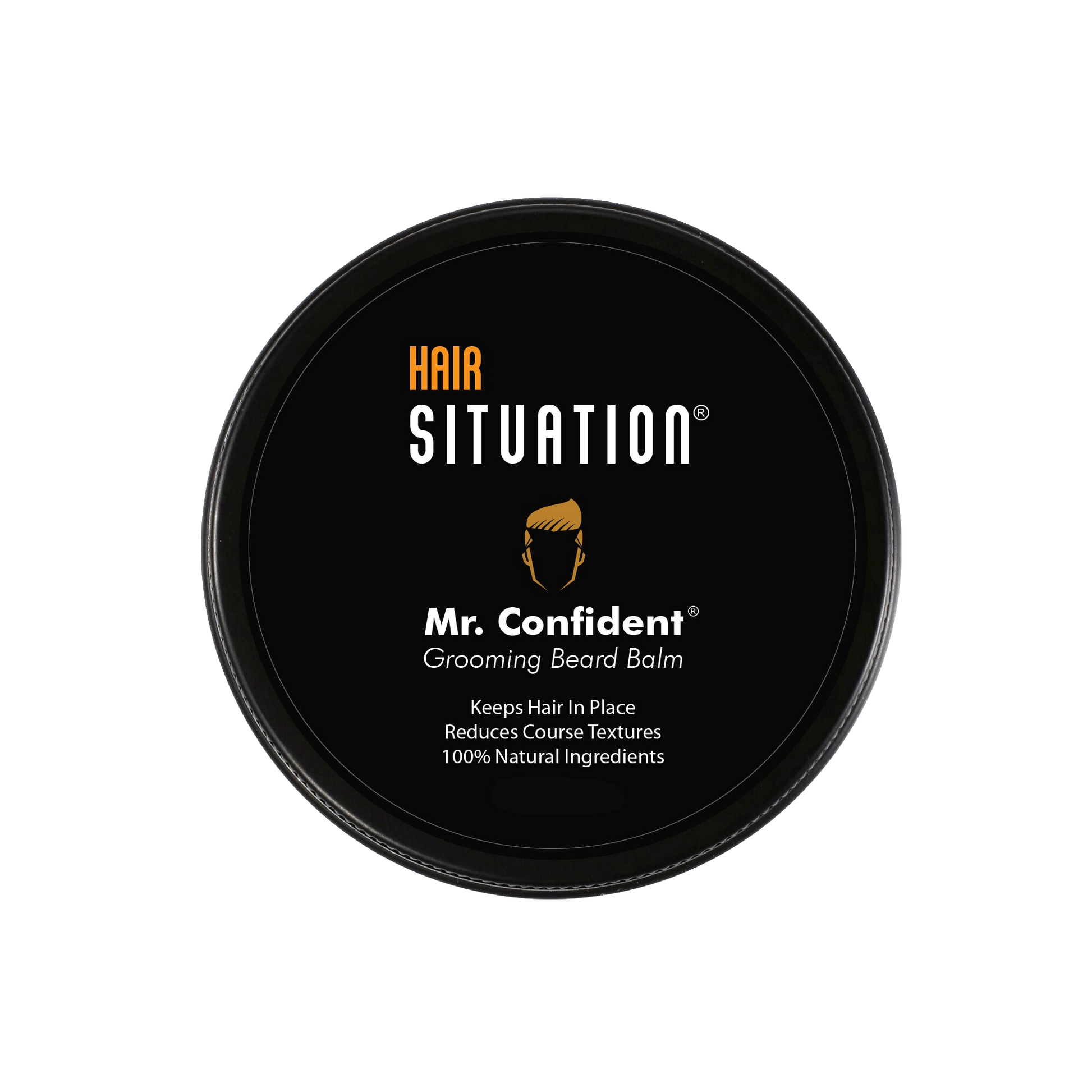 Mr. Confident Beard Balm All Natural Ingredients - HS